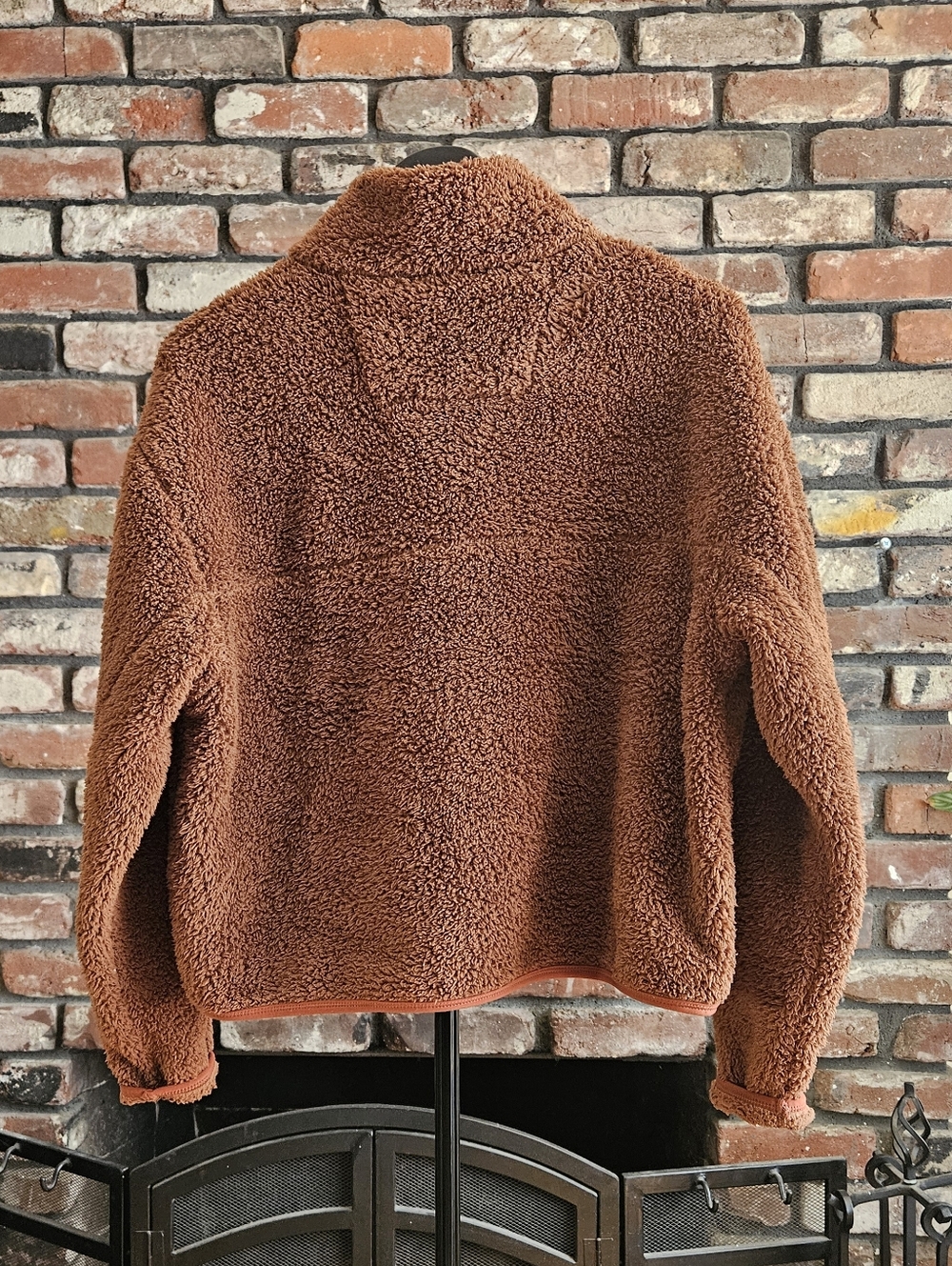 Girlfriend Collective Recycled Half-Zip Fleece - Picture 4 of 4